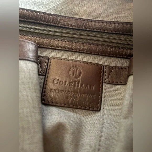 Cole Haan Sierra Open Weave Leather Purse - Picture 9 of 13